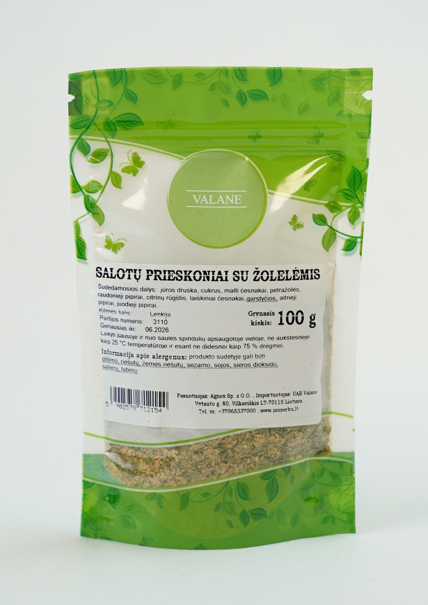 Salotų prieskoniai su žolelėmis 100g